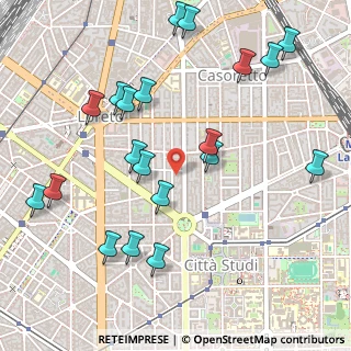 Mappa Via Lomonaco Francesco, 20131 Milano MI, Italia (0.5925)