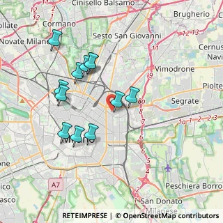 Mappa Via Lomonaco Francesco, 20131 Milano MI, Italia (3.505)