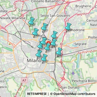 Mappa Via Lomonaco Francesco, 20131 Milano MI, Italia (2.43083)