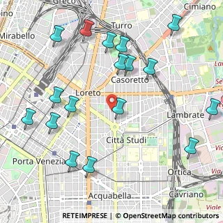 Mappa Via Lomonaco Francesco, 20131 Milano MI, Italia (1.23412)