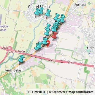 Mappa Via Enrico Fermi, 25020 Brescia BS, Italia (0.8765)