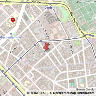 Mappa Via Paolo Lomazzo, 25, 20154 Milano, Milano (Lombardia)
