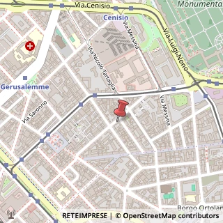 Mappa Via Giovanni Battista Bertini, 18, 20154 Milano, Milano (Lombardia)