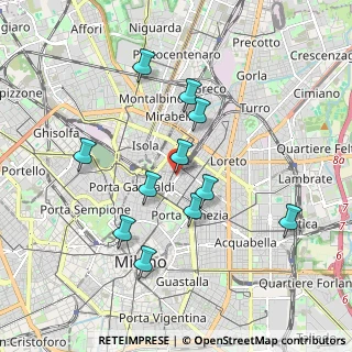 Mappa Via Zezon Achille, 20124 Milano MI, Italia (1.72)
