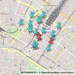 Mappa Via Zezon Achille, 20124 Milano MI, Italia (0.3655)