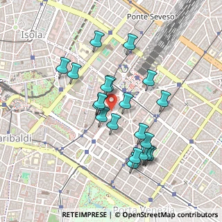 Mappa Via Zezon Achille, 20124 Milano MI, Italia (0.41)