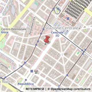 Mappa Via Vittor Pisani, 19, 20124 Milano, Milano (Lombardia)