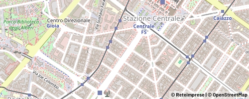 Mappa Milano