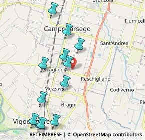 Mappa Via Severi, 35011 Campodarsego PD, Italia (2.26833)