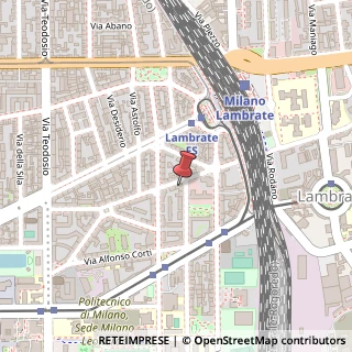 Mappa Via Cesare Beruto, 13, 20131 Milano, Milano (Lombardia)