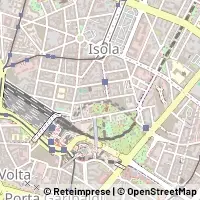 Mapa Milano