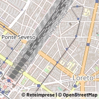 Mapa Milano