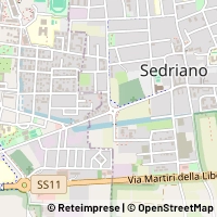 Karte Sedriano