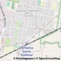 Hartă Santo Stefano Ticino