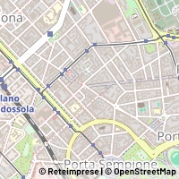 Kaart Milano