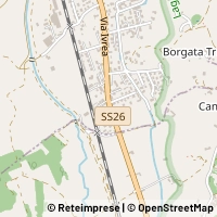 Map Montalto Dora