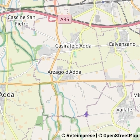 Mappa Arzago d'Adda