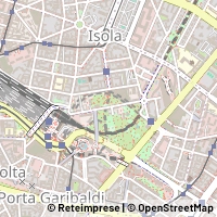 Mapa Milano