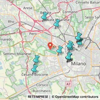 Mappa Via Diomede, 20151 Milano MI, Italia (3.95357)