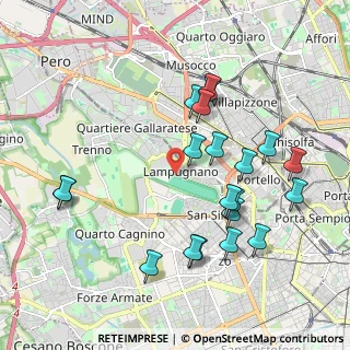 Mappa Via Diomede, 20151 Milano MI, Italia (2.046)