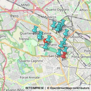 Mappa Via Diomede, 20151 Milano MI, Italia (1.45063)