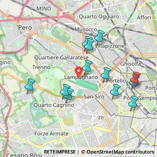 Mappa Via Diomede, 20151 Milano MI, Italia (2.01667)