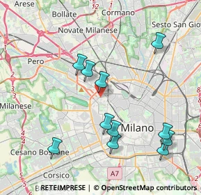 Mappa Via Privata Val Vigezzo, 20149 Milano MI, Italia (4.18364)