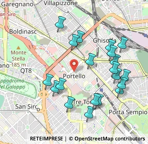 Mappa Via Privata Val Vigezzo, 20149 Milano MI, Italia (1.0045)