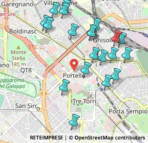 Mappa Via Privata Val Vigezzo, 20149 Milano MI, Italia (1.064)