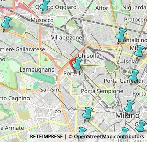 Mappa Via Privata Val Vigezzo, 20149 Milano MI, Italia (3.38333)