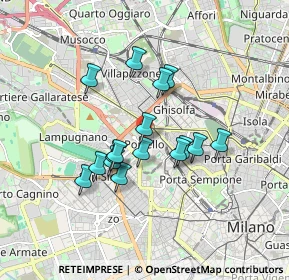 Mappa Via Privata Val Vigezzo, 20149 Milano MI, Italia (1.39188)
