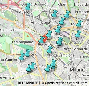 Mappa Via Privata Val Vigezzo, 20149 Milano MI, Italia (2.145)
