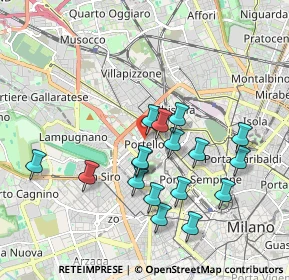 Mappa Via Privata Val Vigezzo, 20149 Milano MI, Italia (1.76824)