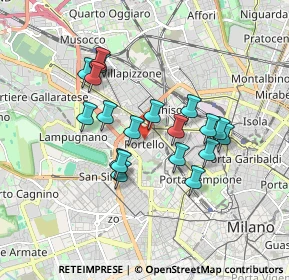 Mappa Via Privata Val Vigezzo, 20149 Milano MI, Italia (1.49579)