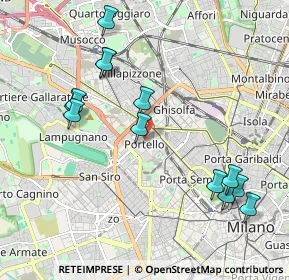 Mappa Via Privata Val Vigezzo, 20149 Milano MI, Italia (2.18231)