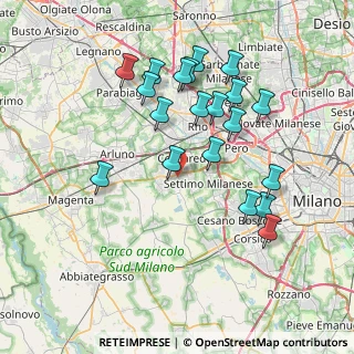 Mappa Via Giuseppe Verdi, 20010 Cornaredo MI, Italia (7.507)