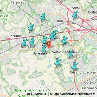 Mappa Via Giuseppe Verdi, 20010 Cornaredo MI, Italia (3.49846)