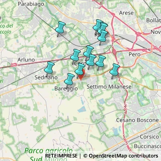 Mappa Via Giuseppe Verdi, 20010 Cornaredo MI, Italia (3.12538)