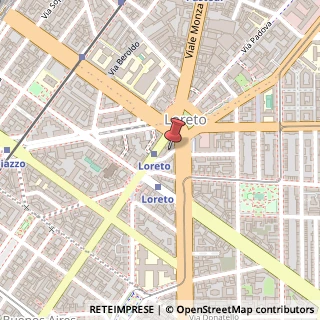 Mappa Via Annibale Caretta, 3, 20131 Milano, Milano (Lombardia)