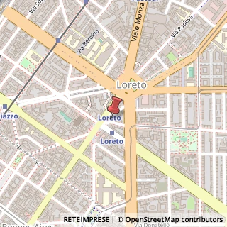 Mappa Via Giuseppe Pecchio, 1, 20131 Milano, Milano (Lombardia)