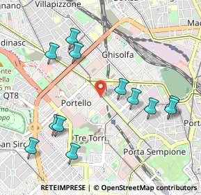 Mappa Corso Sempione, 20149 Milano MI, Italia (1.12083)