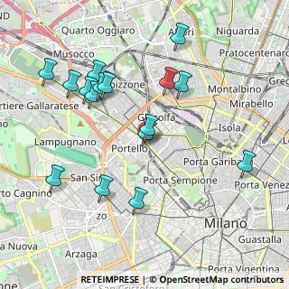 Mappa Corso Sempione, 20149 Milano MI, Italia (2.06313)