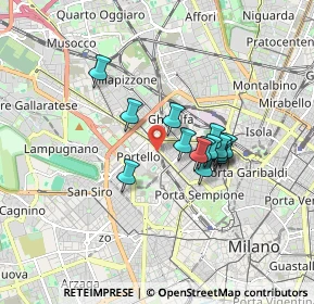 Mappa Corso Sempione, 20149 Milano MI, Italia (1.25643)