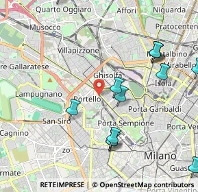 Mappa Corso Sempione, 20149 Milano MI, Italia (2.44308)