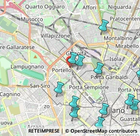 Mappa Corso Sempione, 20149 Milano MI, Italia (2.66923)