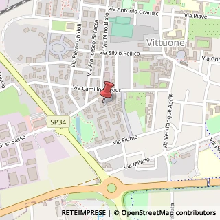 Mappa Via Giuseppe di Vittorio, 5, 20010 Vittuone, Milano (Lombardia)