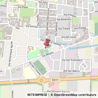 Mappa Via Volturno, 10, 20010 Vittuone, Milano (Lombardia)