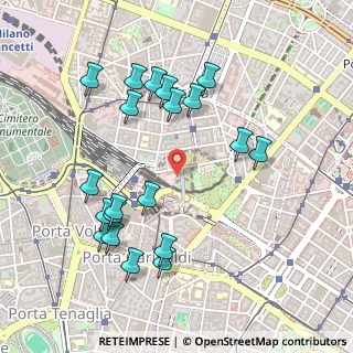 Mappa Via G. De Castillia, 20124 Milano MI, Italia (0.518)