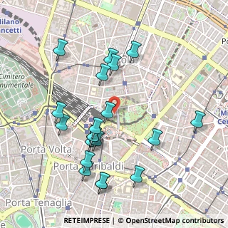 Mappa Via G. De Castillia, 20124 Milano MI, Italia (0.5165)
