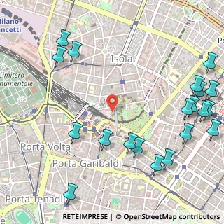 Mappa Via G. De Castillia, 20124 Milano MI, Italia (0.737)